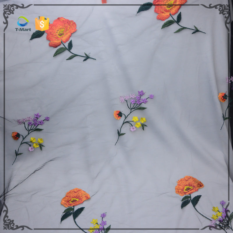 Embroidery Mesh fabric Factory