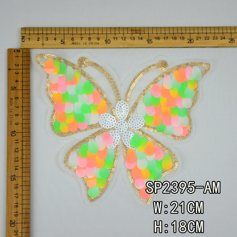 Embroidery Sequin Patch