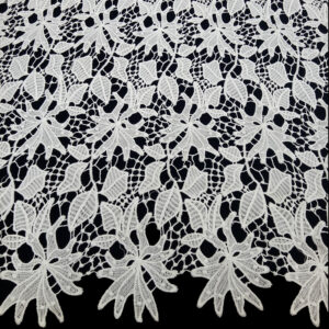 mesh guipure lace fabric