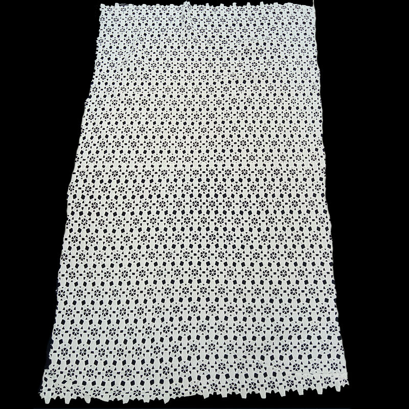 mesh guipure lace