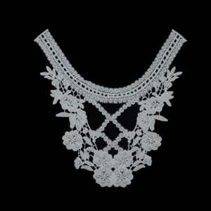 embroidery lace collar