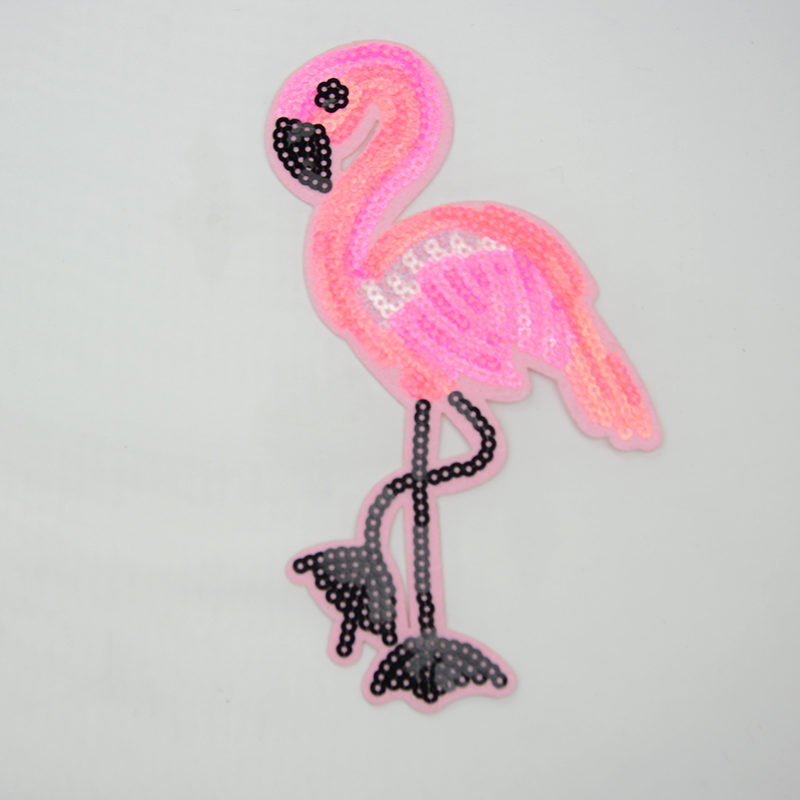 Flamingo Sequin Patch