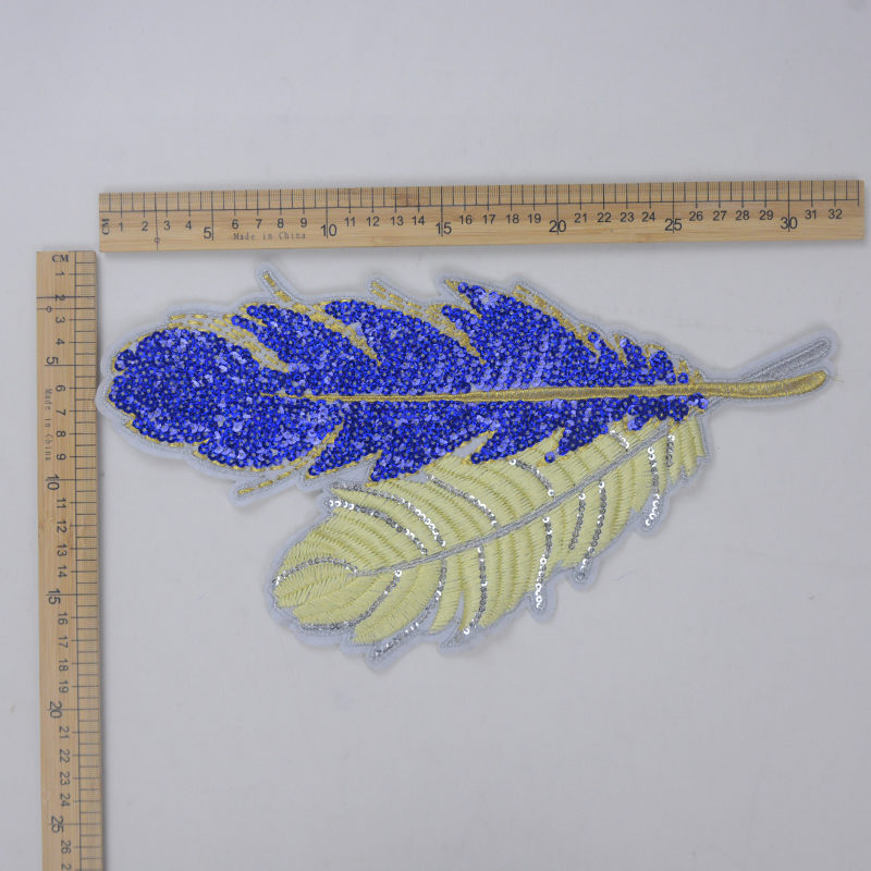 Leaf Embroidery patch Fashion Accessories For Garment