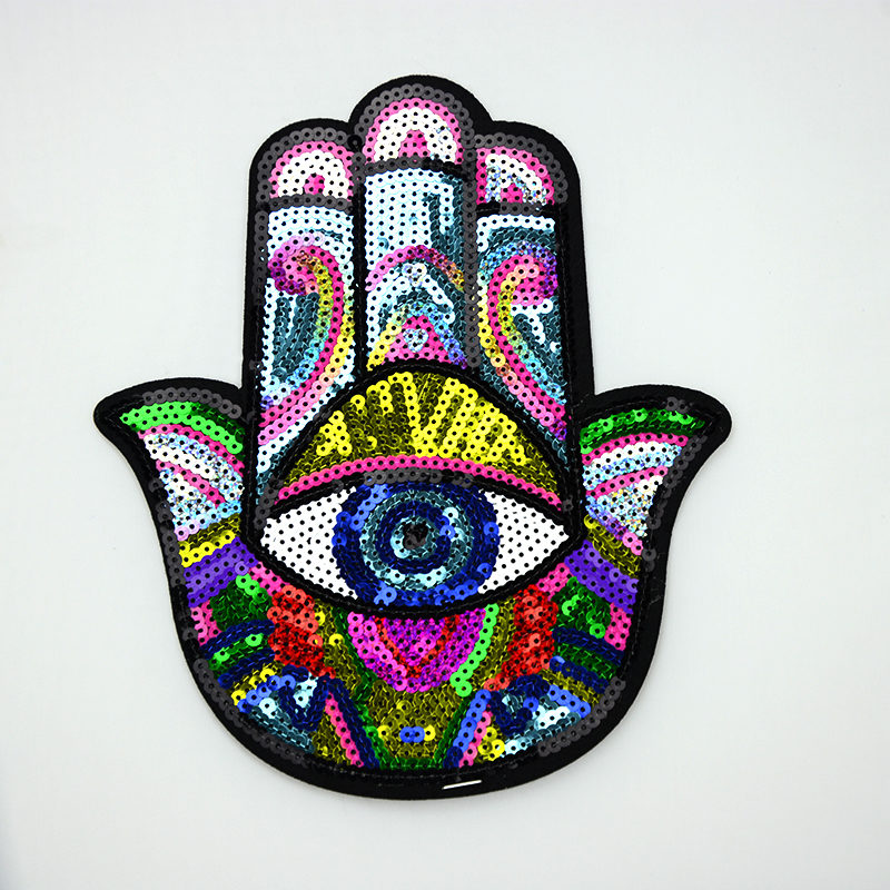 Hand Sequin Patch Accessories For Garment ,the best manufacturer in China Guanhzhou,high quality and wholesale price for customers