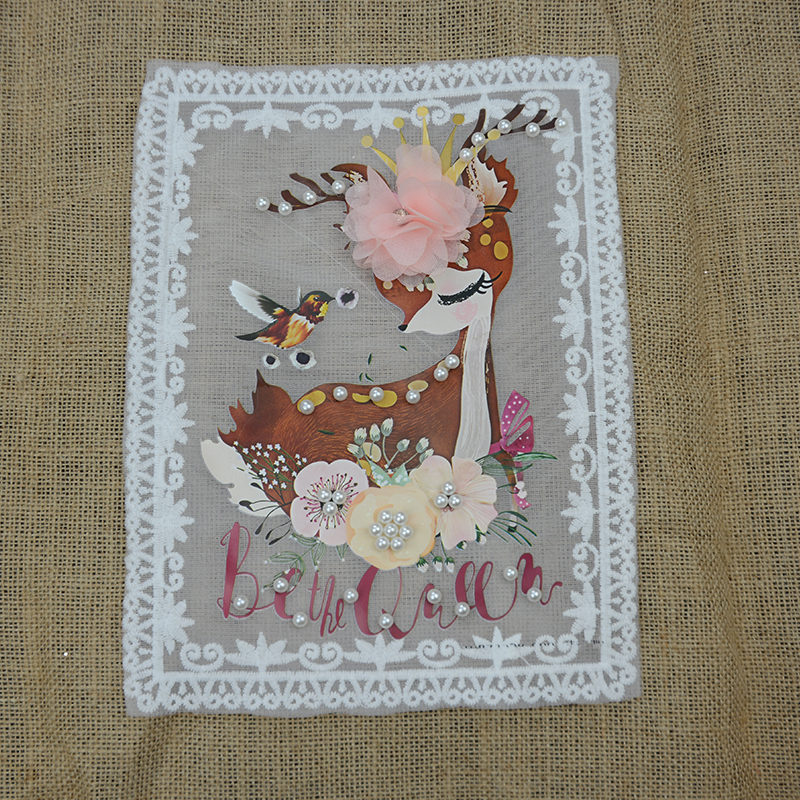 Unicorn Guipure Patch Accessories 2020 China Wholesale Cute Style