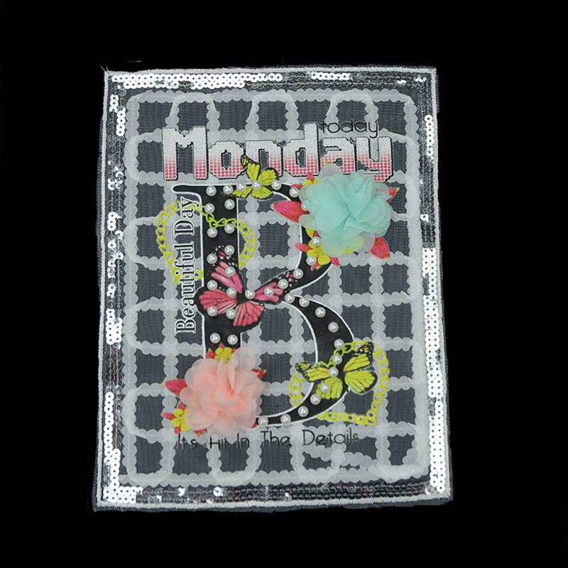 2020 Fashion Design Guipure Edge Patch For Girl Clothing