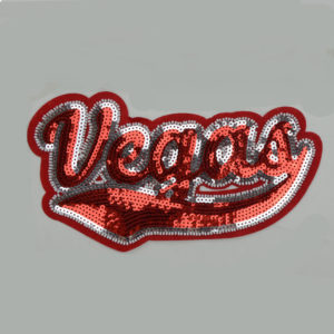 Letter Sequin Patch Accessories For Garment ,the best manufacturer in China Guanhzhou,high quality and wholesale price for customers
