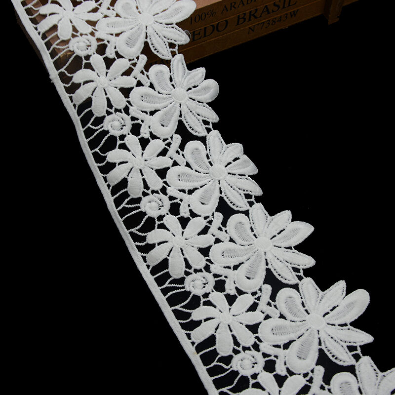 embroidered trim