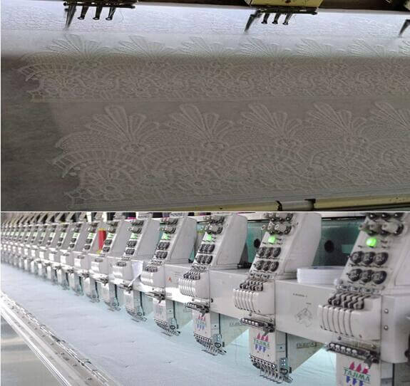 Guipure Trim Production Process