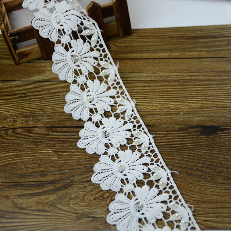What style is suitable to import lace of guipure