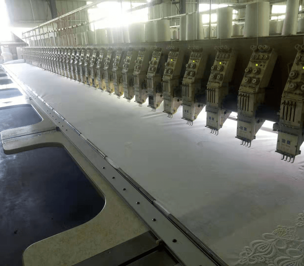 Guipure Trim Production Process